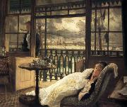 James Tissot A Passing Storm (nn01) oil painting artist